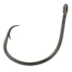 Addya Outdoors Addya A603-CHBN-6/0 Wide Bite Offset Circle Hook