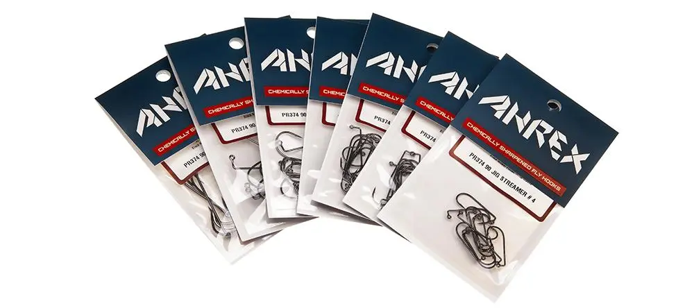 Hareline Dubbin Ahrex PR374 90 Degree Jig Streamer Hook - Image 2