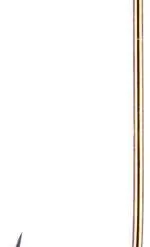 Eagle Claw 072R 2X Long Shank Offset Hook - Bronze - Size 4