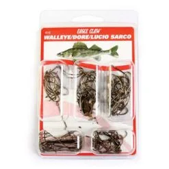 Eagle Claw 615H Walleye Hook Assortment