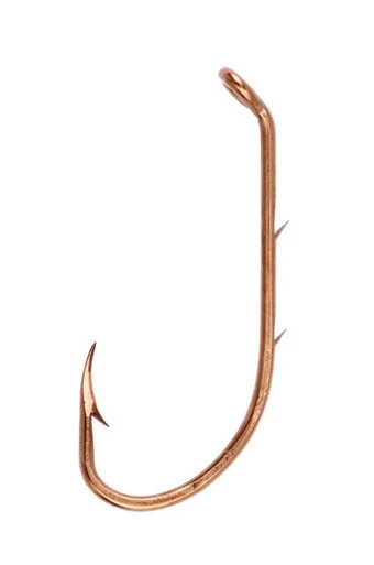 Eagle Claw L181BGH-4 Lazer Sharp Baitholder Down Eye Offset Hook