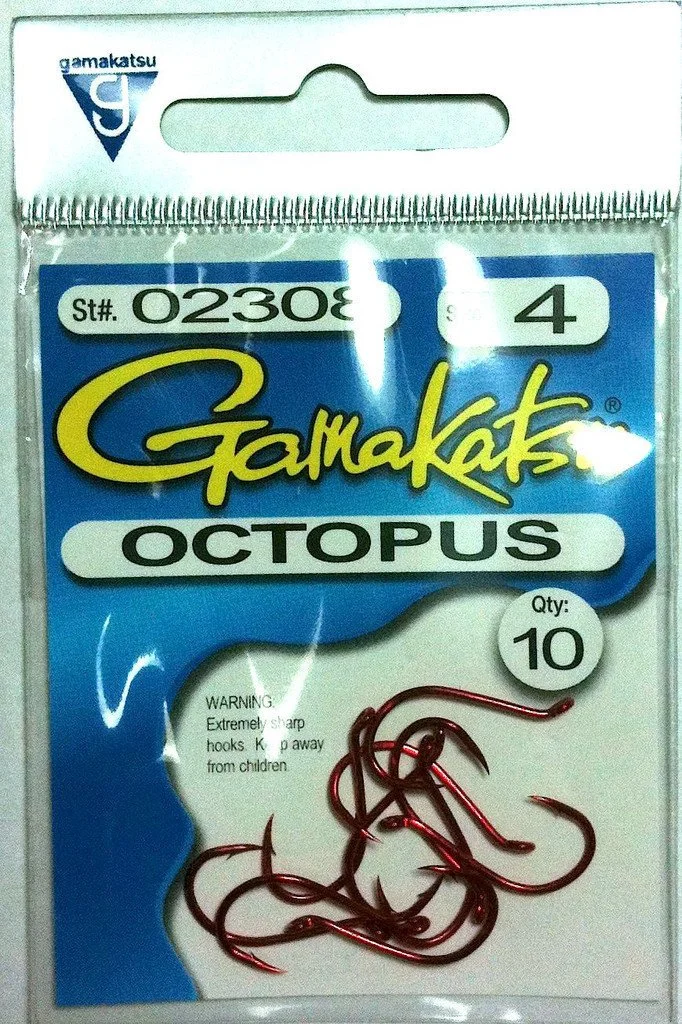 Gamakatsu Octopus Hook 10 Pack - Image 2