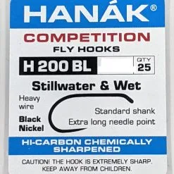 Nature's Spirit Hanak 200 BL Stillwater Hook 25 Pack