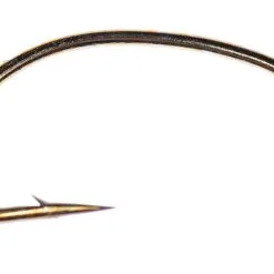 Hareline Dubbin Hareline Core C1130 Shrimp And Caddis Pupa Fine Wire Bronze Hook