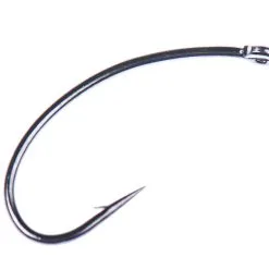 Hareline Dubbin Hareline Core C1167 Parachute Dry Black Nickel Hook