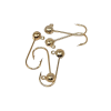 Hareline Dubbin Hareline Plated Round Lead Jighead Hook 5 Pack