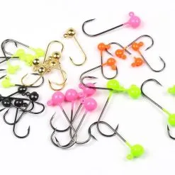 Hareline Dubbin Hareline Round Lead Jighead Hook 5 Pack