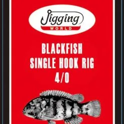 Jigging World Blackfish Single Hook Rigs