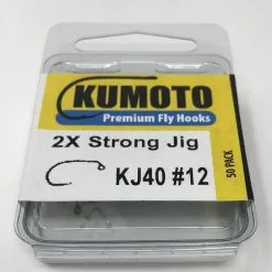 Yellowstone Fly Goods Kumoto KJ40 2X Strong Jig Hook 50 Pack