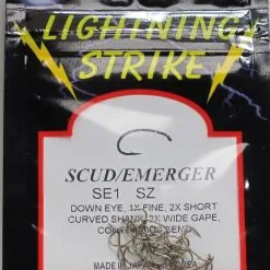 Wapsi Lightning Strike SE1 Scud Hook 25 Pack