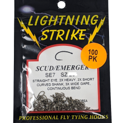 Wapsi Lightning Strike SE7 Scud Hook 100 Pack