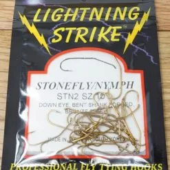 Wapsi Lightning Strike Stonefly Hook 25 Pack