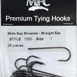 Montana Fly Company MFC Wide Gap Streamer Hook 25 Pack