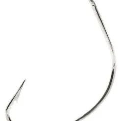 Mustad 37240-NI Nickel Wide Gap Hollow Point Hook