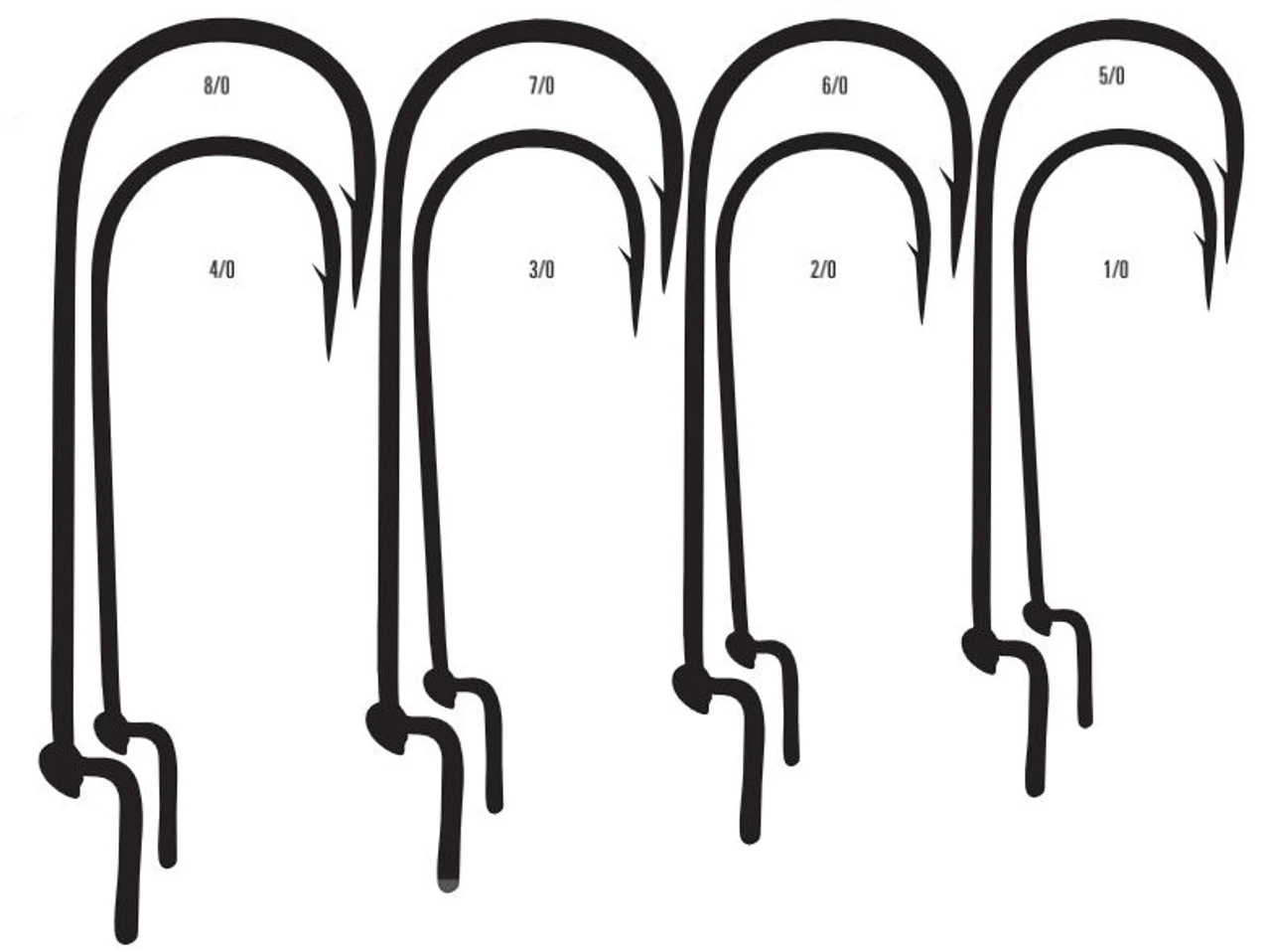 Mustad 39808NP-BN Big Bite Grip-Pin Offset Worm Hook - Image 2