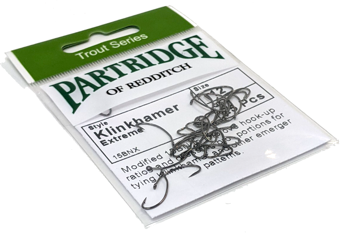 Partridge 15BNX Klinkhamer X-treme Hook 25 Pack - Image 2