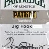 Willowemoc Creek Partridge Patriot Ideal Jig Hook 25 Pack