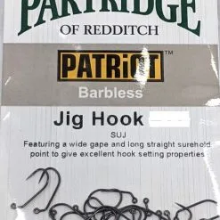 Willowemoc Creek Partridge Patriot Ideal Jig Hook 25 Pack