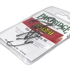 Partridge Patriot Salmon Up-Eye Single Hook 10 Pack