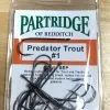 Partridge Hooks Partridge Predator Streamer Hook CS51/SEP 15 Pack