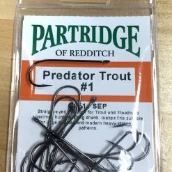 Partridge Hooks Partridge Predator Streamer Hook CS51/SEP 15 Pack