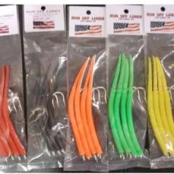 Runoff Lures Replacement Tubed Hook 7/0 Orange