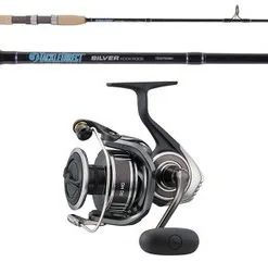 TackleDirect BGMQ3000D-XH/TDSS702MH Silver Hook Spinning Combo