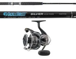TackleDirect BGMQ5000D-H/TDSBS701MH Silver Hook Boat Spinning Combo