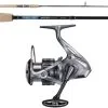 TackleDirect NAS4000XGFC/TDSS702MH Silver Hook Spinning Combo