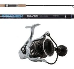 TackleDirect SLAIV2500DX/TDSS702M Silver Hook Spinning Combo
