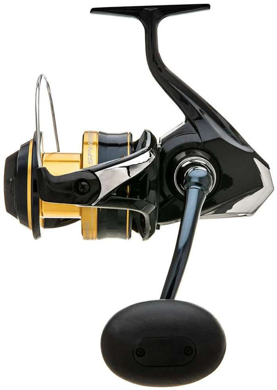 TackleDirect TDSSJ561M/SPSW6000HGA Spheros Silver Hook Jigging Combo