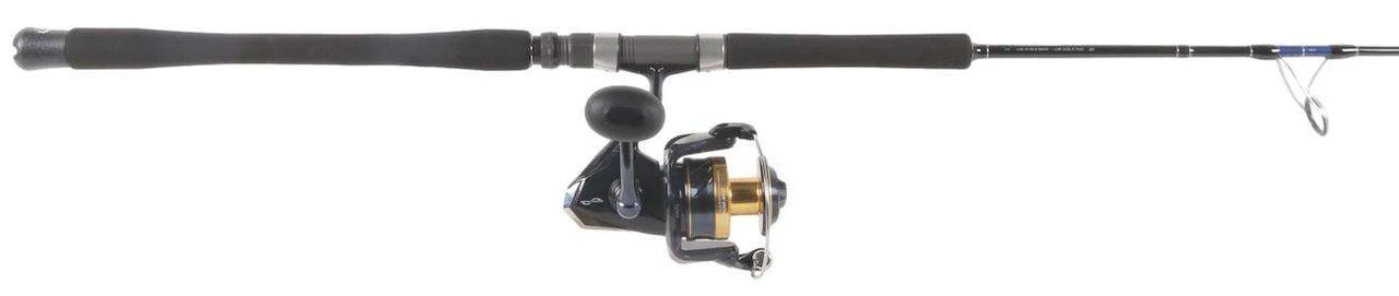 TackleDirect TDSSJ561M/SPSW6000HGA Spheros Silver Hook Jigging Combo - Image 3