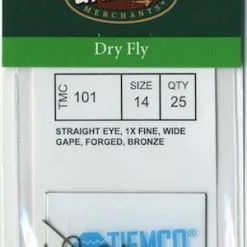 Tiemco 101 Hook 25 Pack