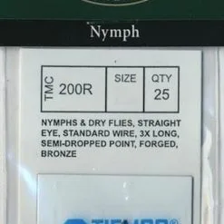 Tiemco 200R Hook 25 Pack