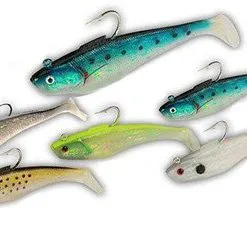 Tsunami Soft Bait Swim Shad HD Hook Lures