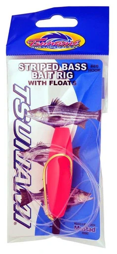 Tsunami Striped Bass Bait Rig W/ Floats & Circle Hook
