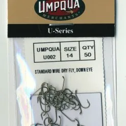 Umpqua Feather Merchants Umpqua U002 Dry Fly U-Series Hook 50 Pack