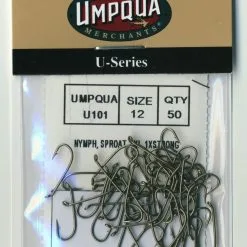 Umpqua Feather Merchants Umpqua U101 Nymph U-Series Hook 50 Pack