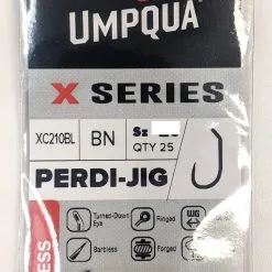 Umpqua Feather Merchants Umpqua XC 210BL-BN PerdiJig Hook 25 Pack